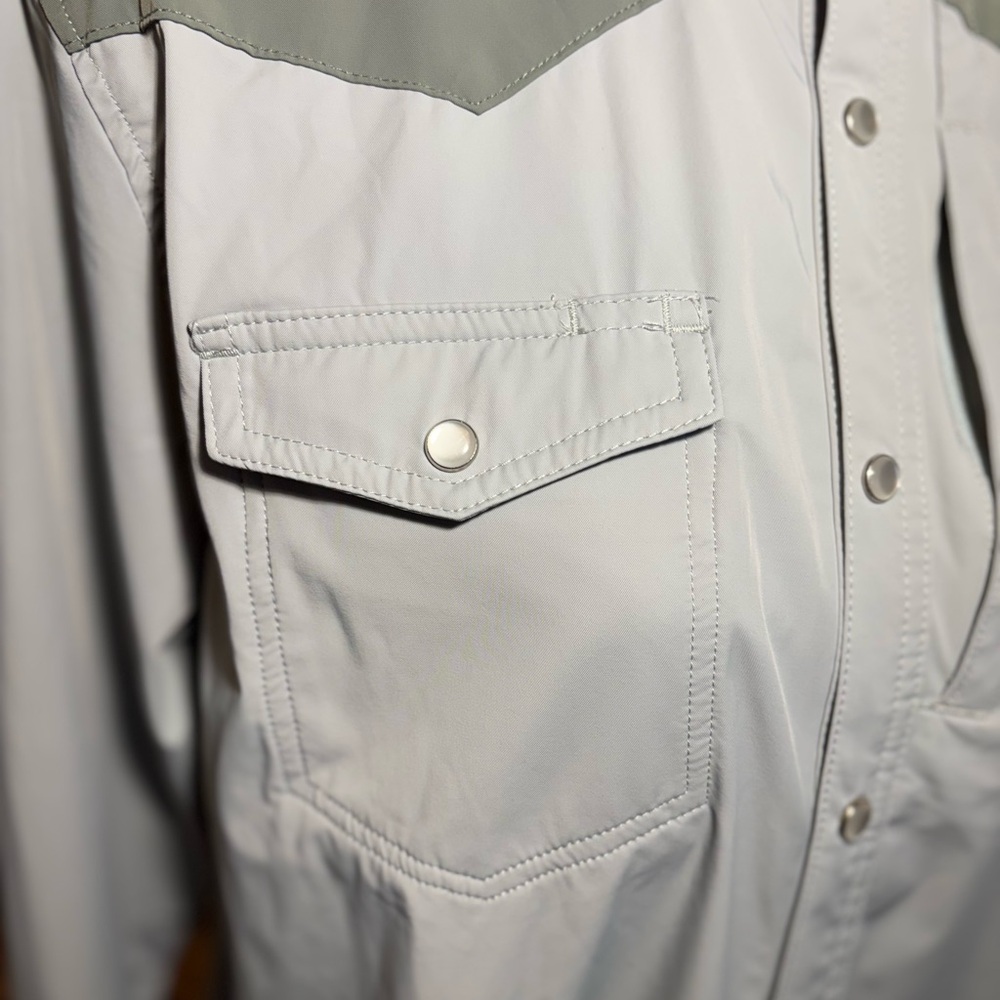Diamond Cross Ranch Western Button Down Cowboy Shirt - Picture 4 of 11
